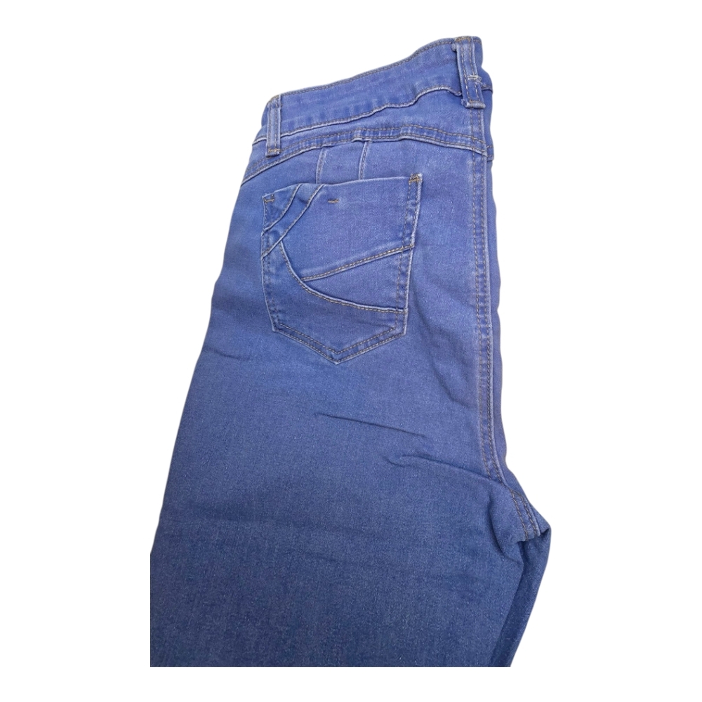 LING Collection Light Royal Blue Jean Capri 13/14